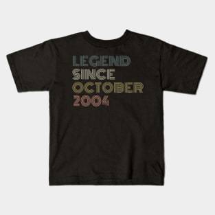 Legend Since October 2004 Kids T-Shirt